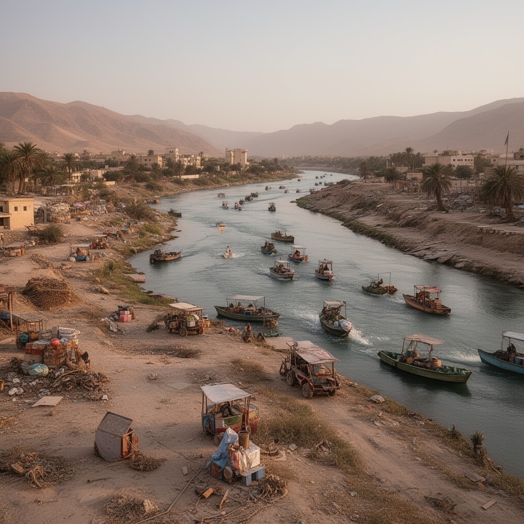 AI-generated illustration of Euphrates