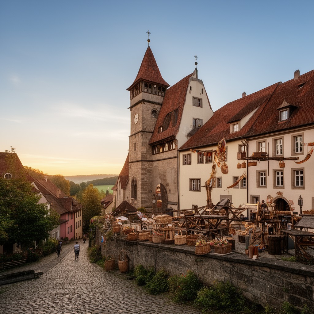 AI-generated illustration of Lichtenfels