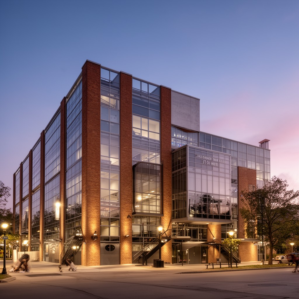 AI-generated illustration of Institute for Software Research, Carnegie Mellon University