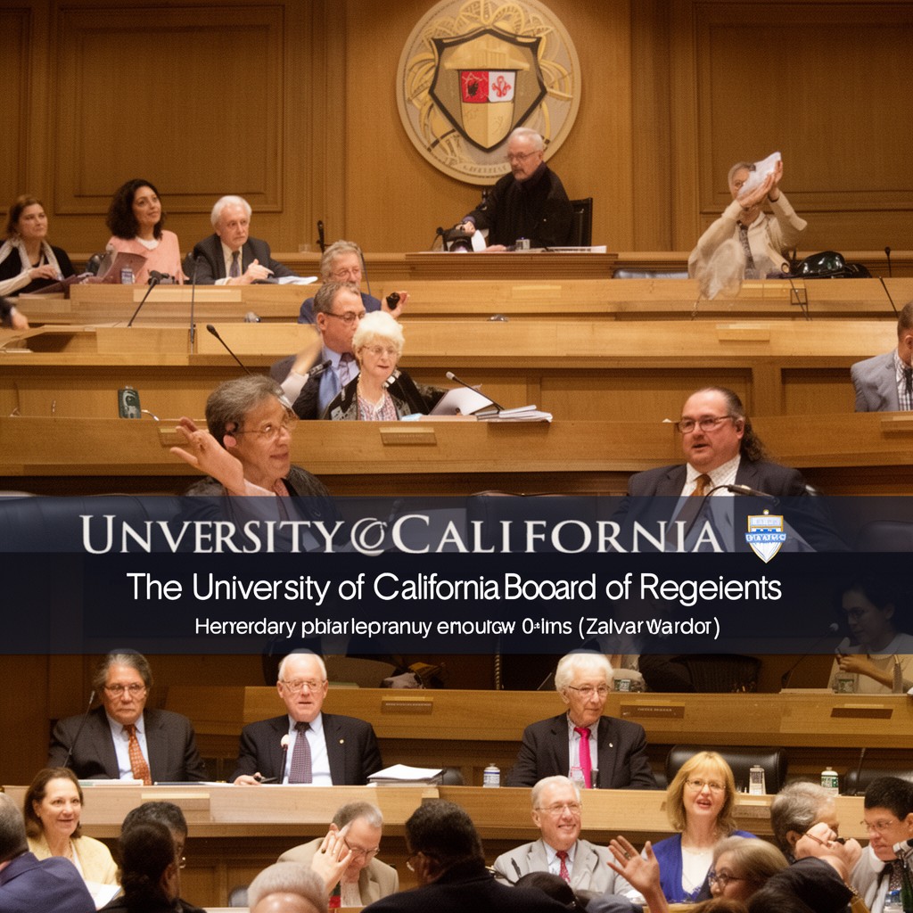 AI-generated illustration of University of California Board of Regents
