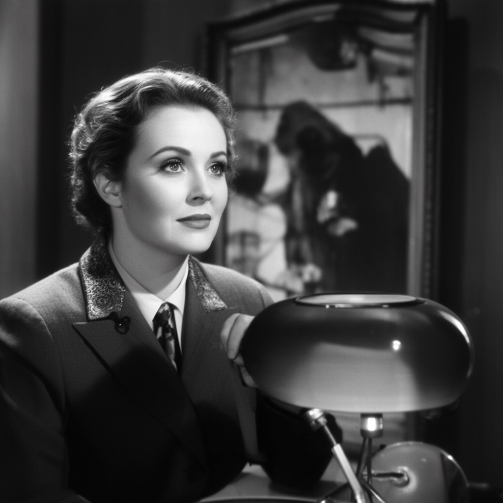 AI-generated illustration of Dorothy McGuire