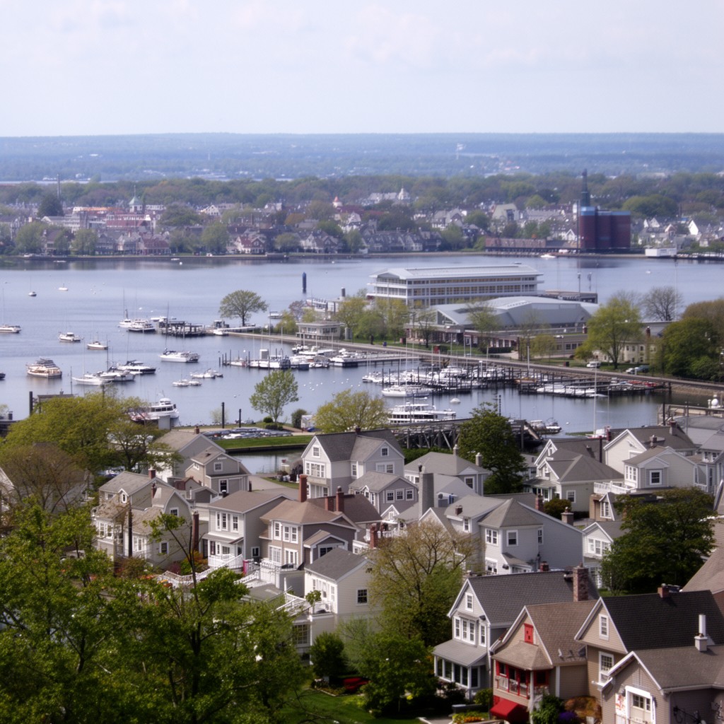 AI-generated illustration of Huntington, New York, United States