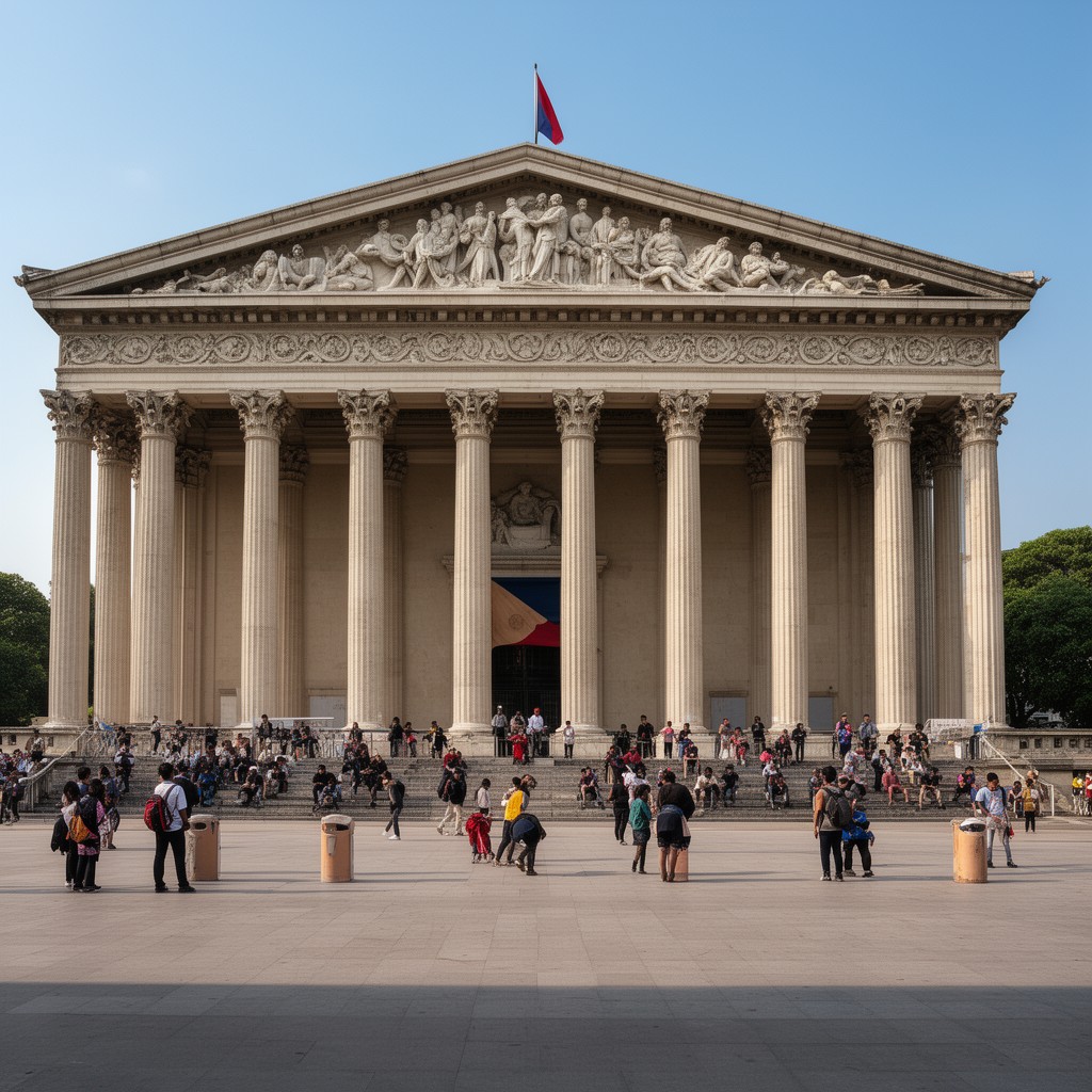 AI-generated illustration of Supreme Court of the Philippines