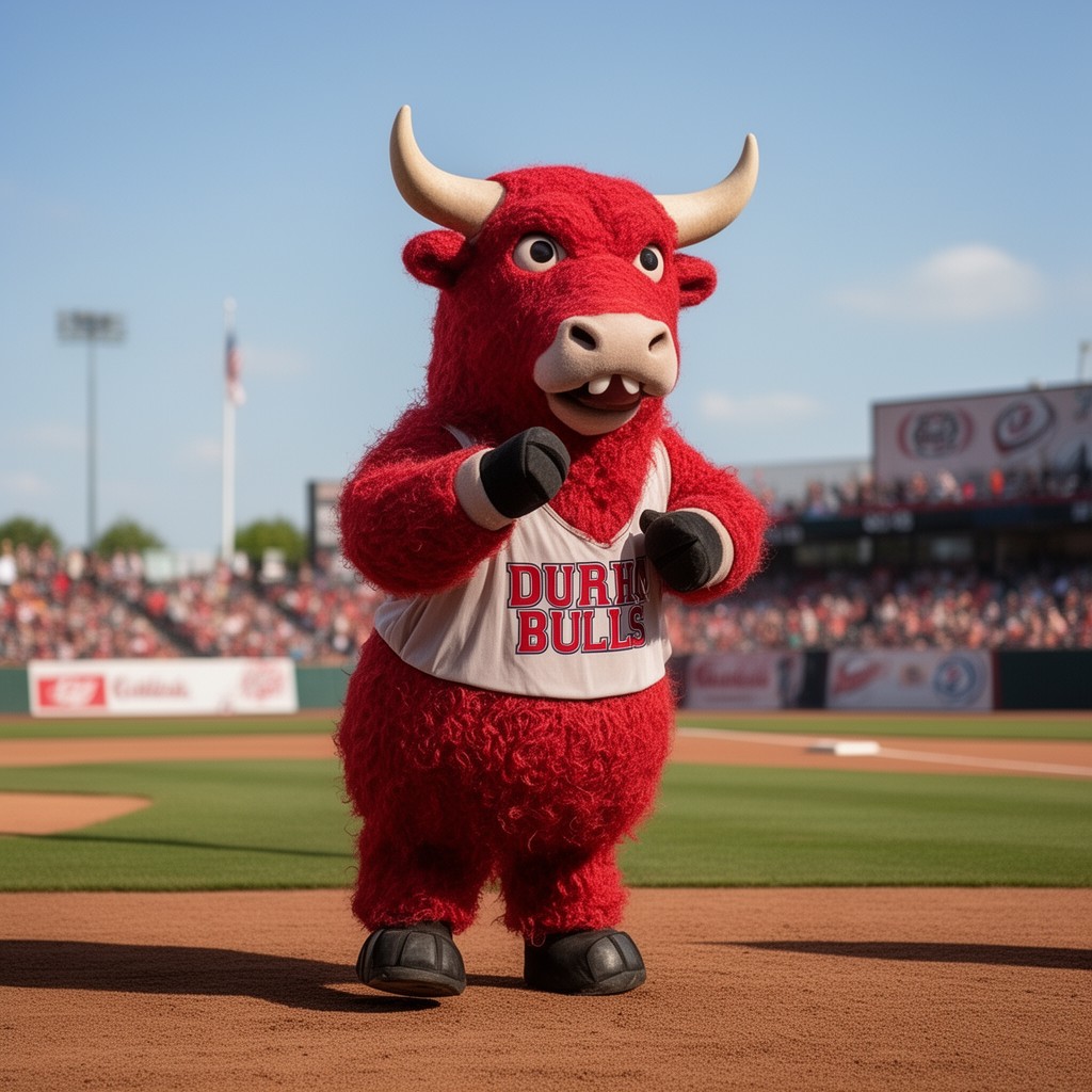 AI-generated illustration of Wool E. Bull