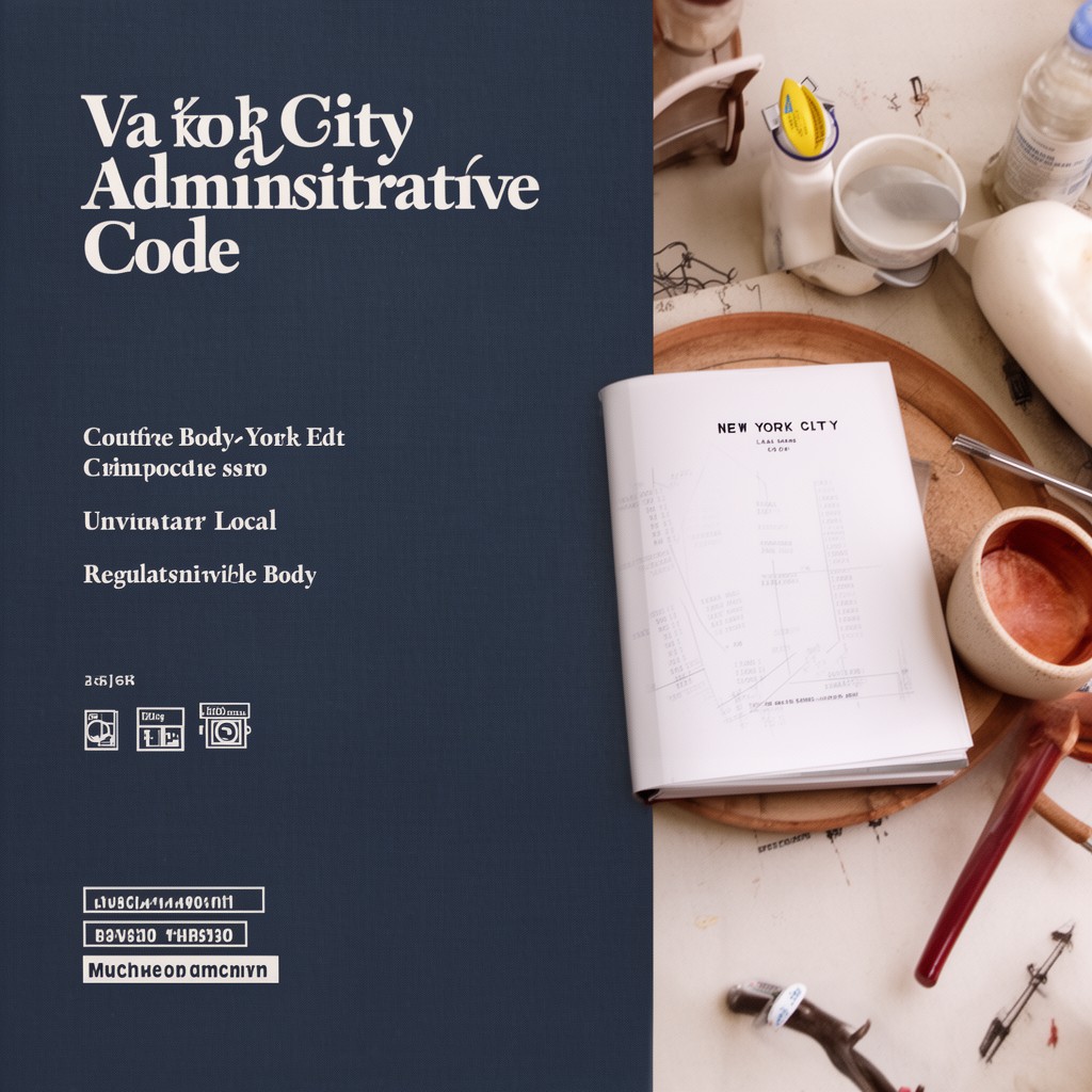 AI-generated illustration of New York City Administrative Code