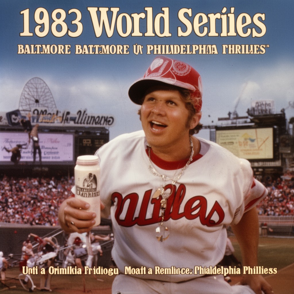 AI-generated illustration of 1983 World Series