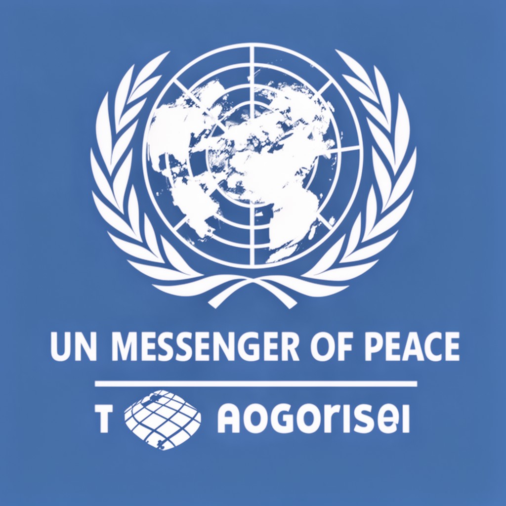 AI-generated illustration of UN Messenger of Peace