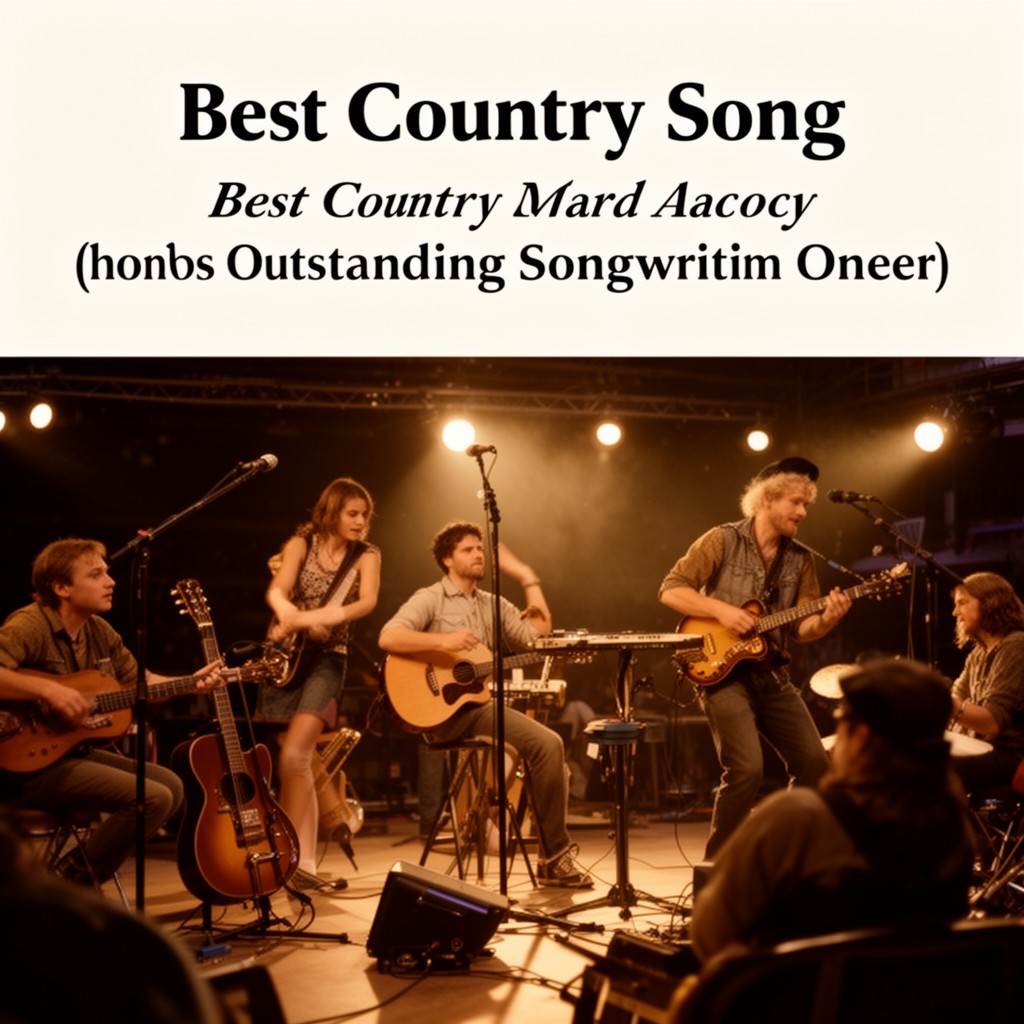 AI-generated illustration of Best Country Song