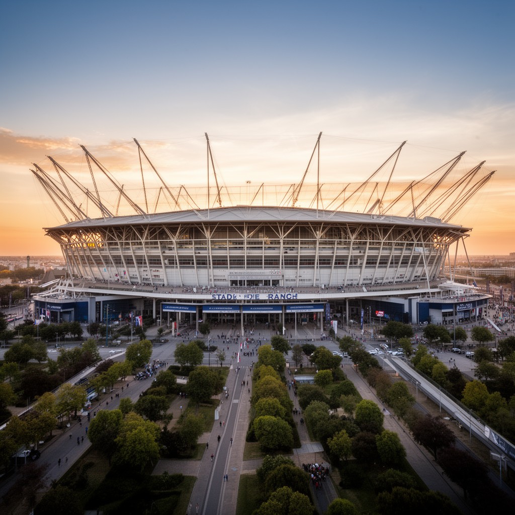 AI-generated illustration of Stade de France