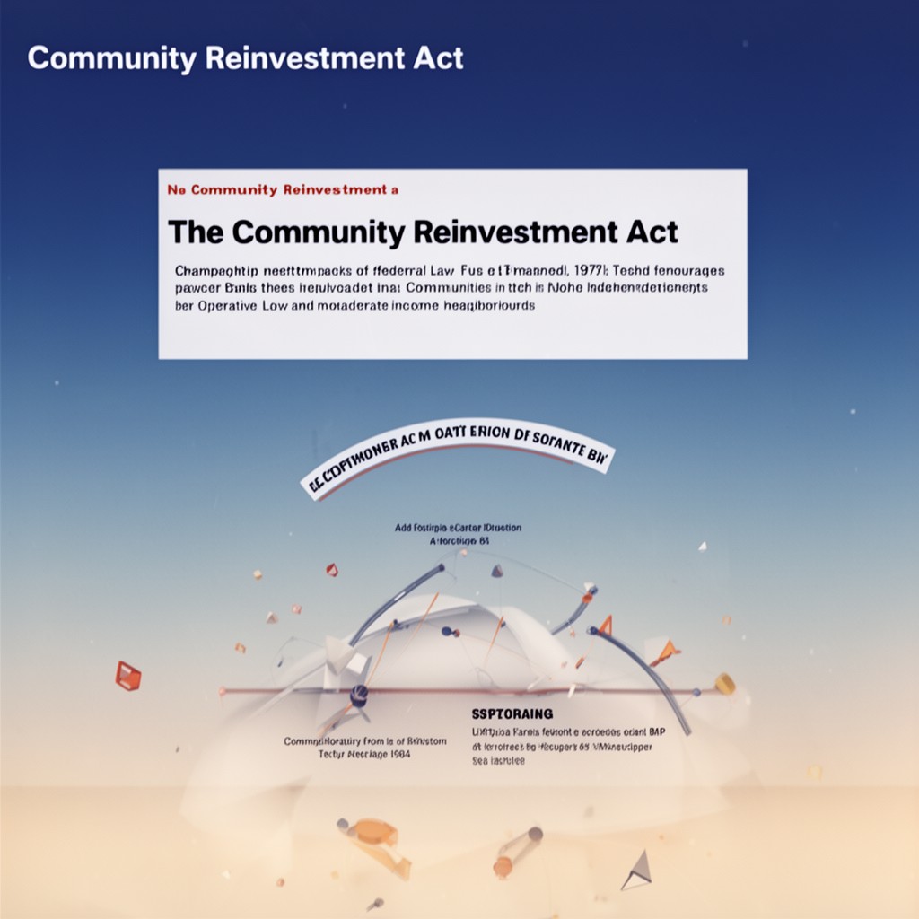 AI-generated illustration of Community Reinvestment Act