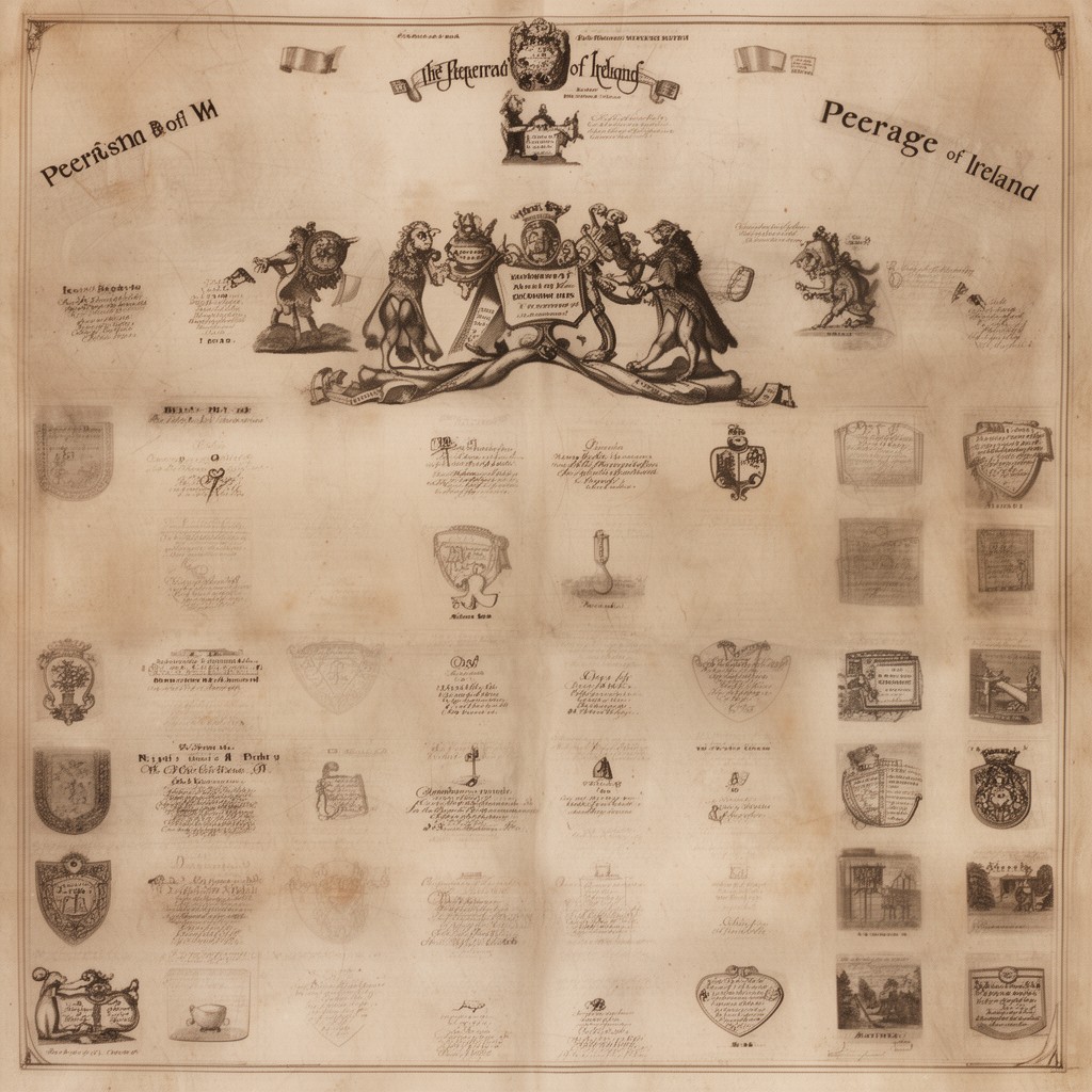 AI-generated illustration of Peerage of Ireland