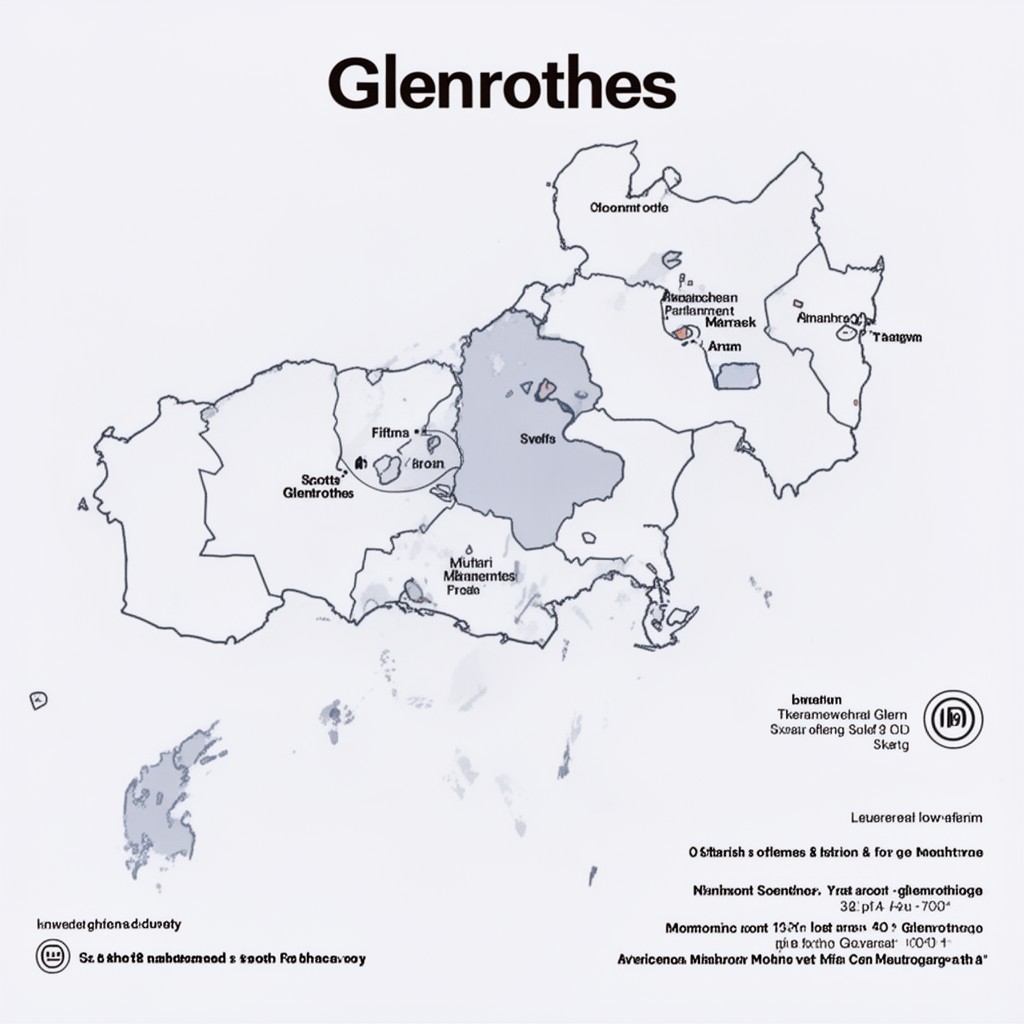 AI-generated illustration of Glenrothes (Scottish Parliament constituency)