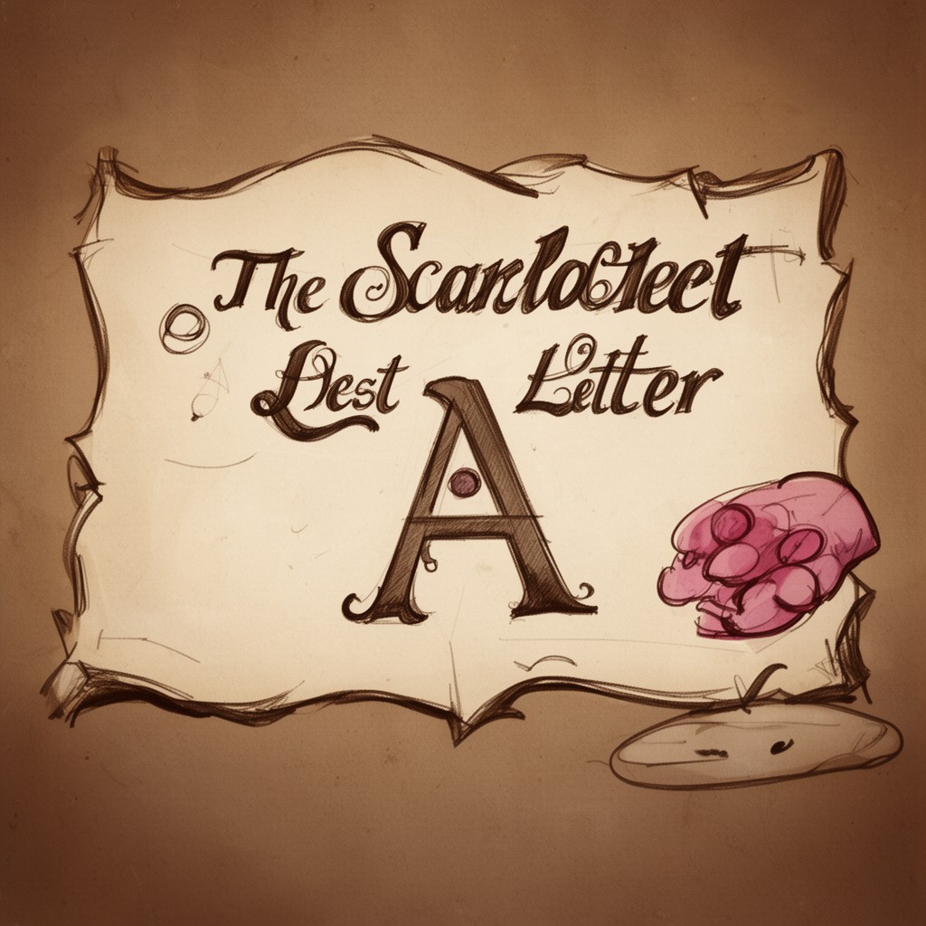 AI-generated illustration of The Scarlet Letter
