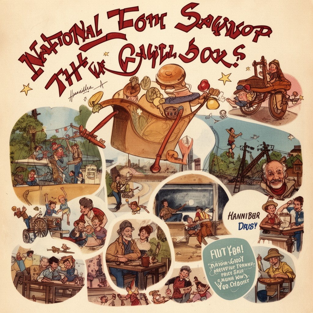 AI-generated illustration of National Tom Sawyer Days