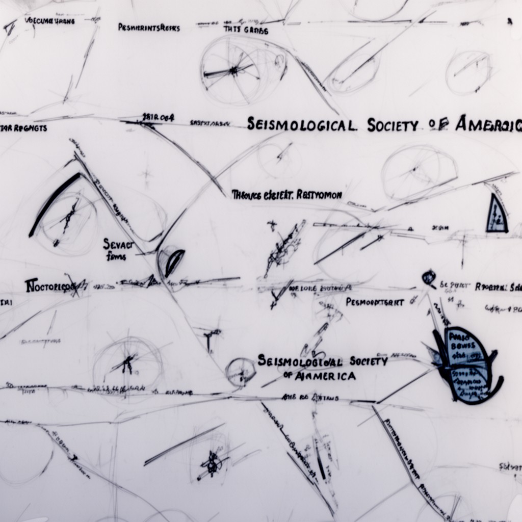 AI-generated illustration of Seismological Society of America