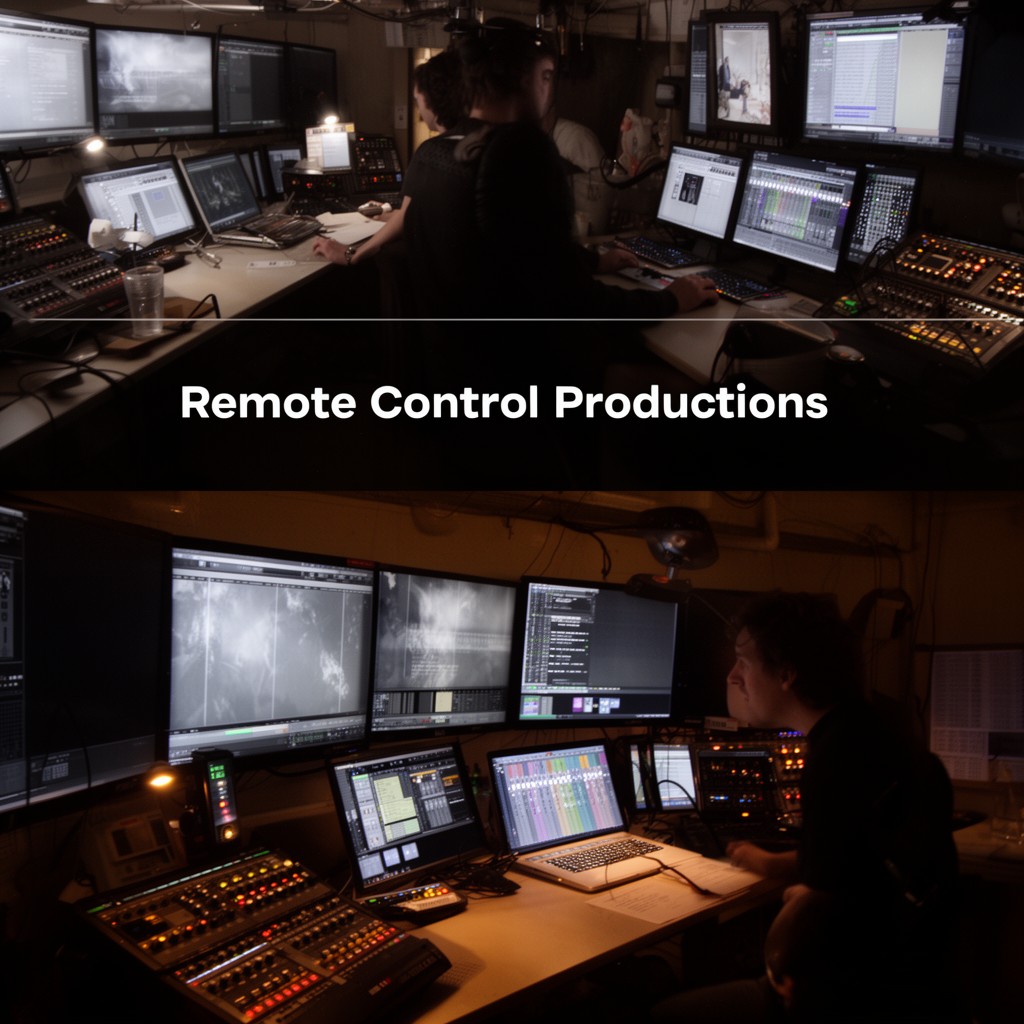 AI-generated illustration of Remote Control Productions