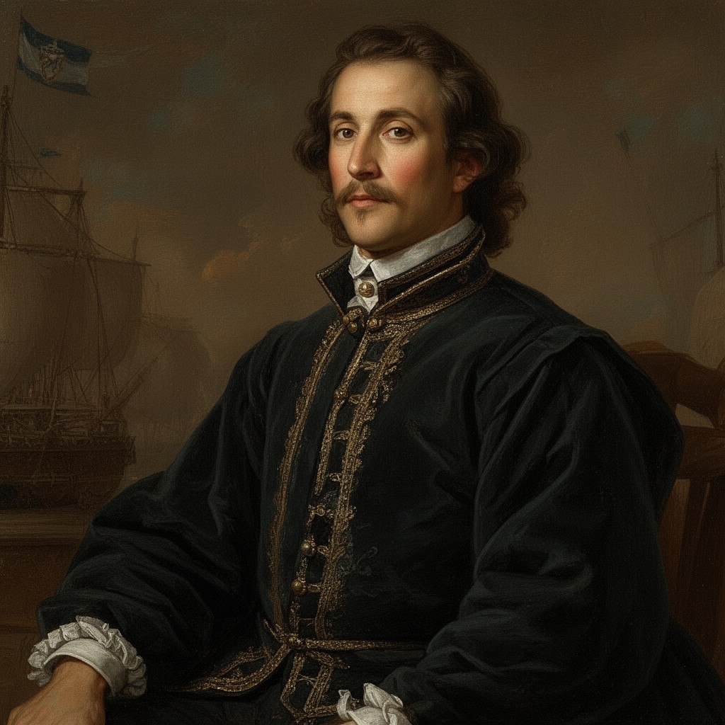AI-generated illustration of Ferdinand Magellan