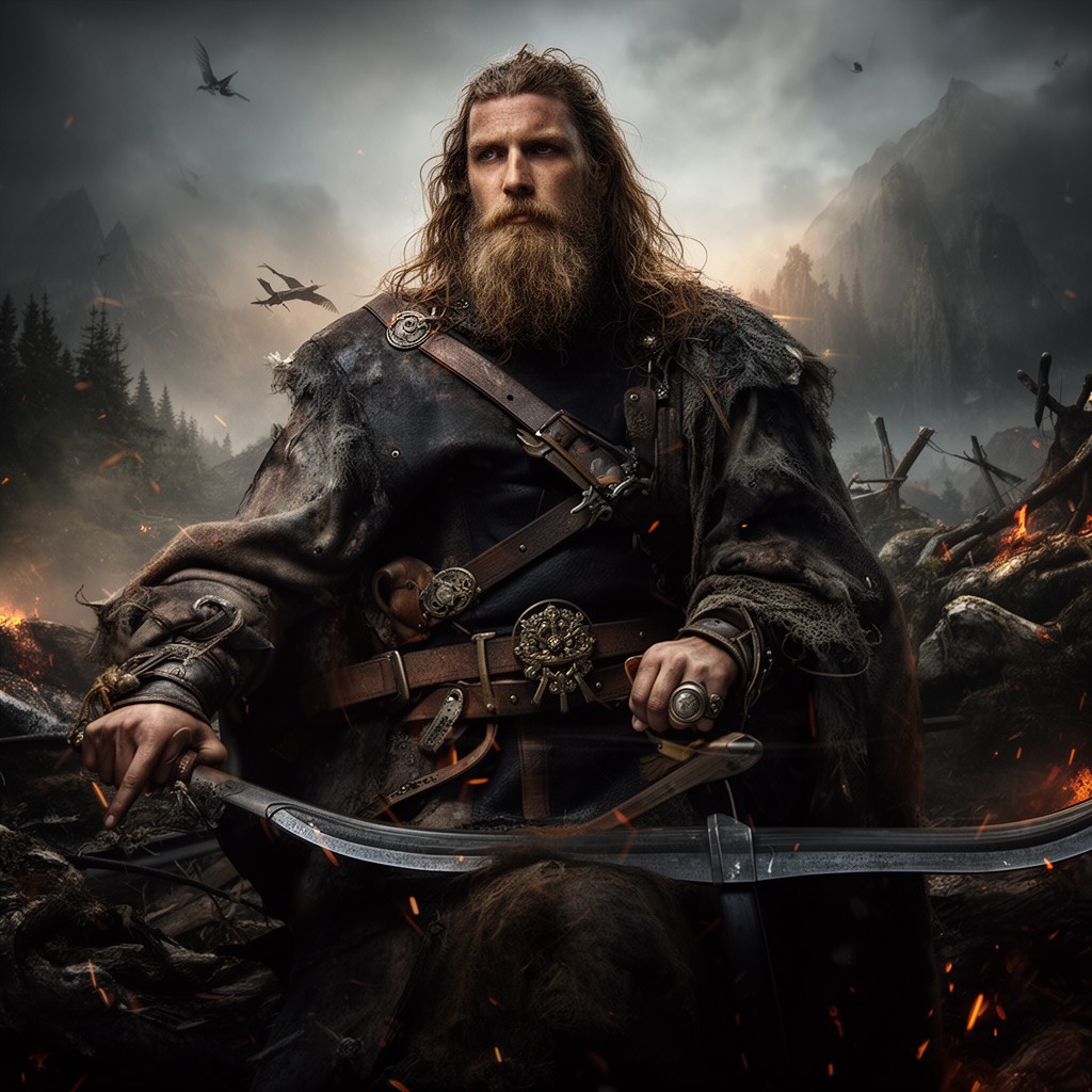 AI-generated illustration of King Arthur: Legend of the Sword