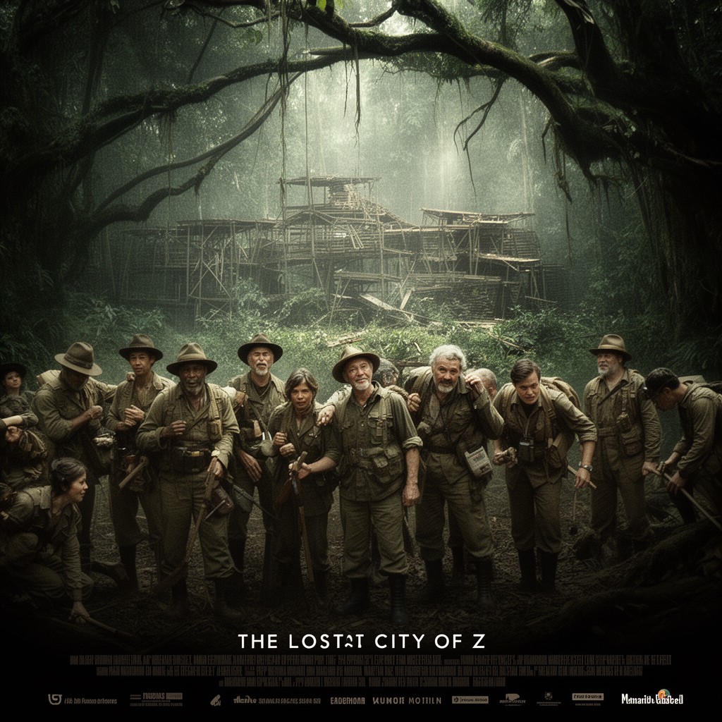 AI-generated illustration of The Lost City of Z