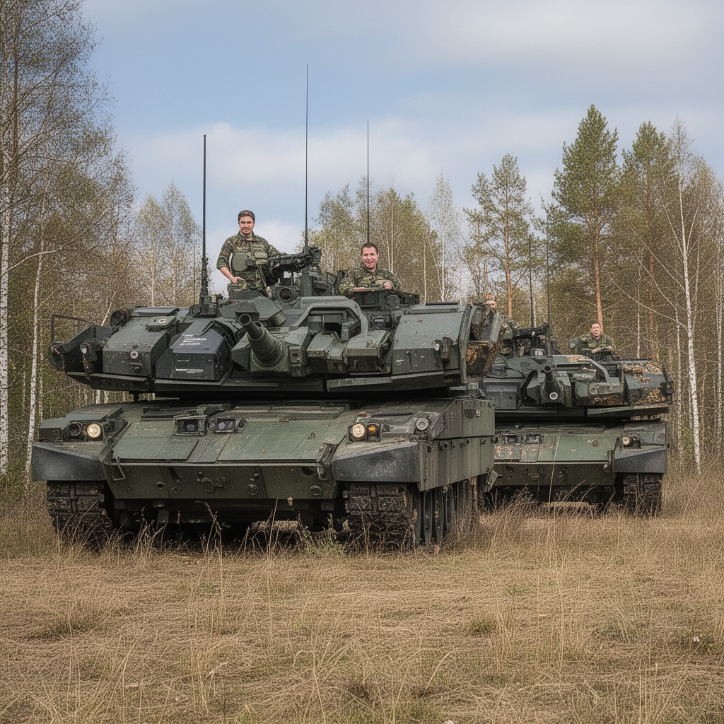 AI-generated illustration of Armoured Brigade