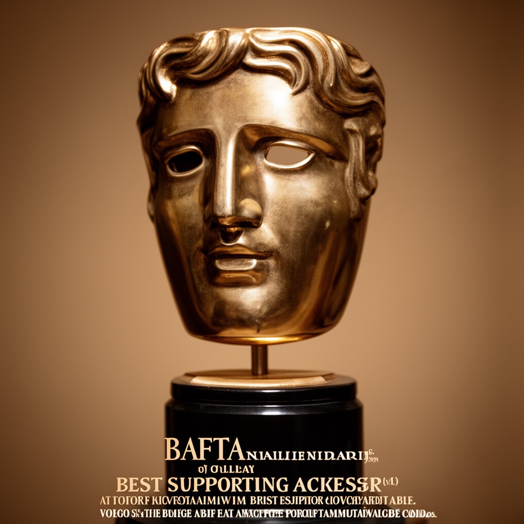 AI-generated illustration of BAFTA Award for Best Supporting Actress