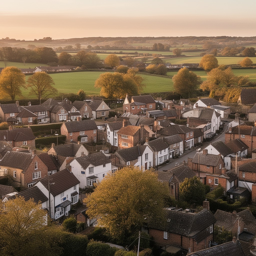 AI-generated illustration of Fakenham