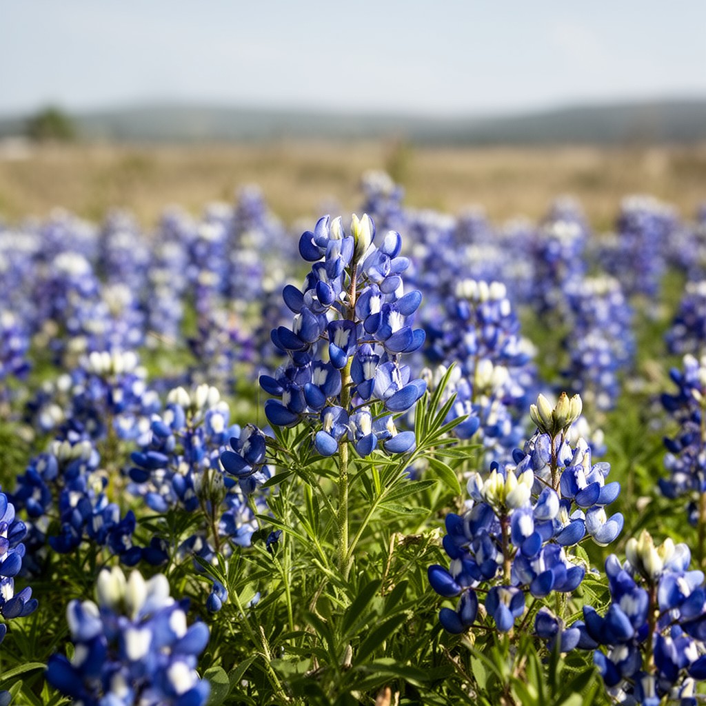 AI-generated illustration of Bluebonnet