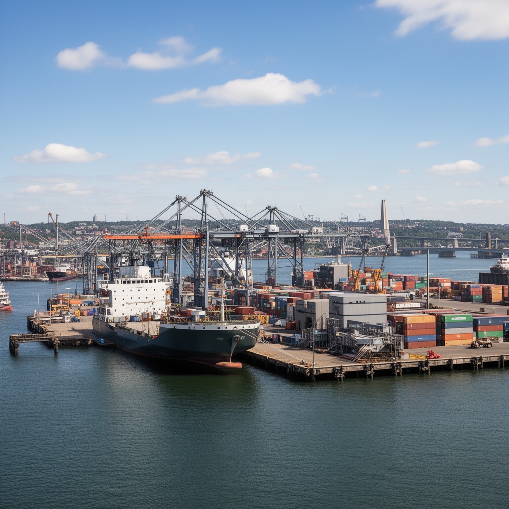 AI-generated illustration of Moran Terminal