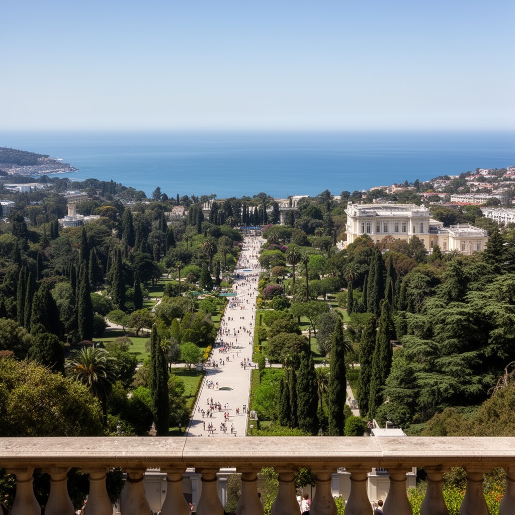 AI-generated illustration of Livadia Park