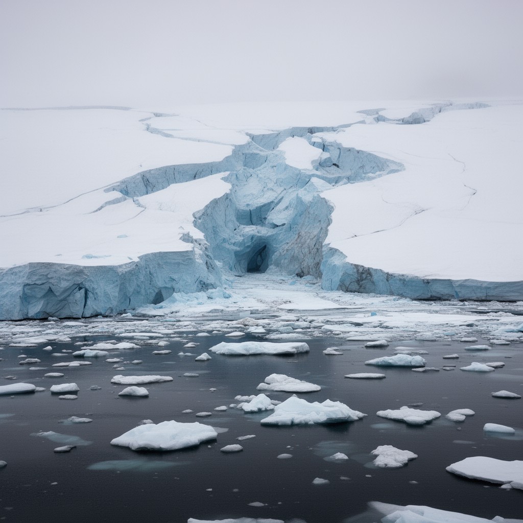 AI-generated illustration of Northwest Passage