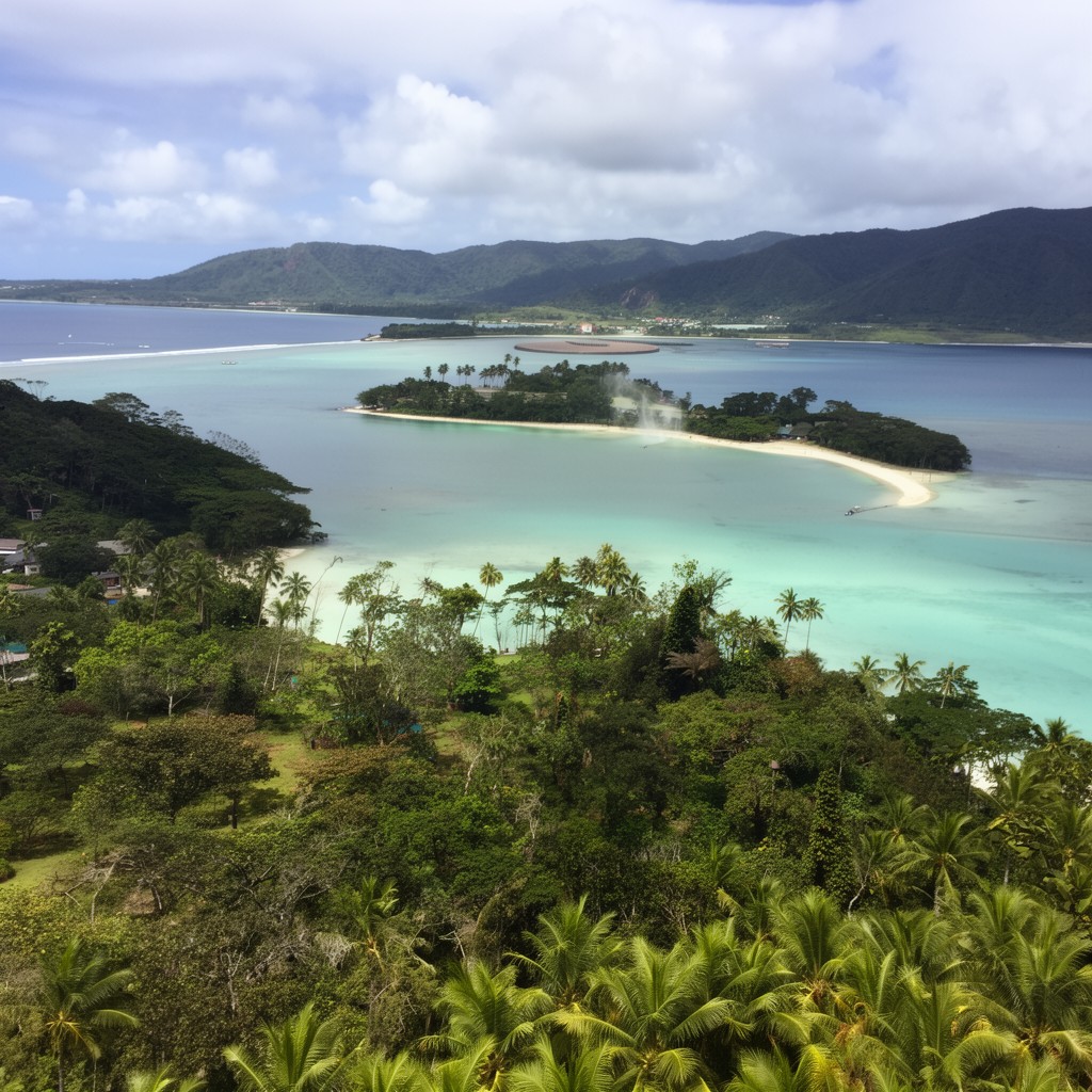 AI-generated illustration of Fiji