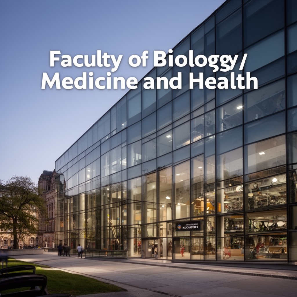 AI-generated illustration of Faculty of Biology, Medicine and Health