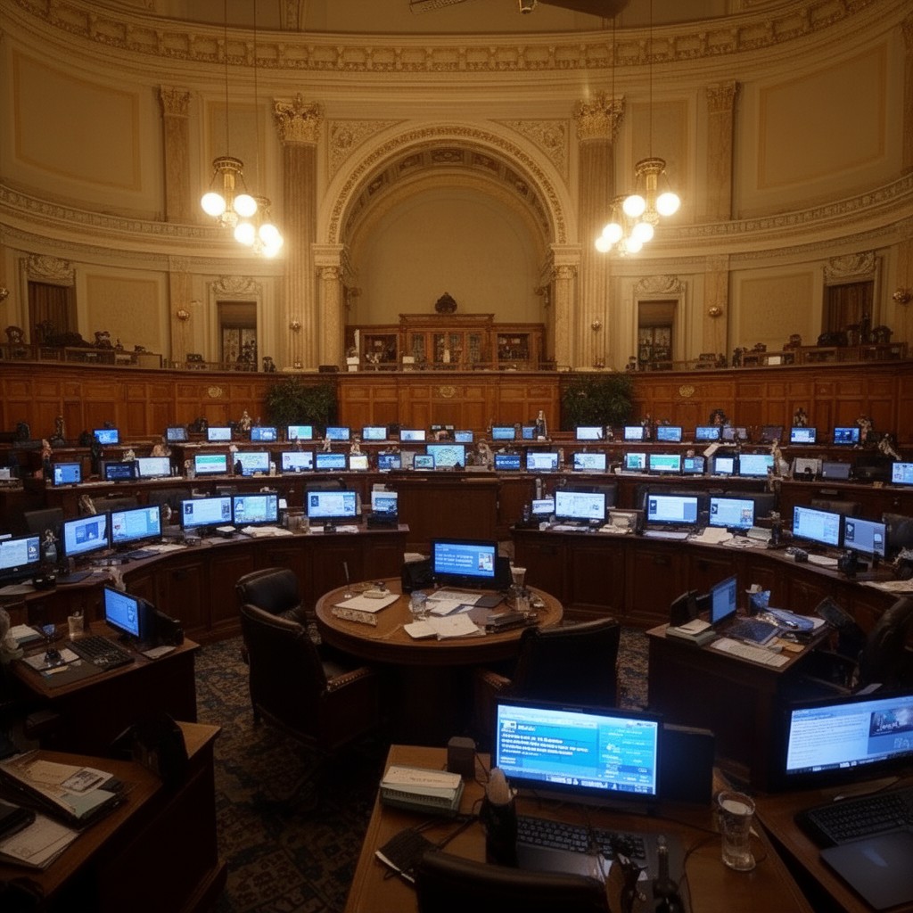 AI-generated illustration of Florida Legislature