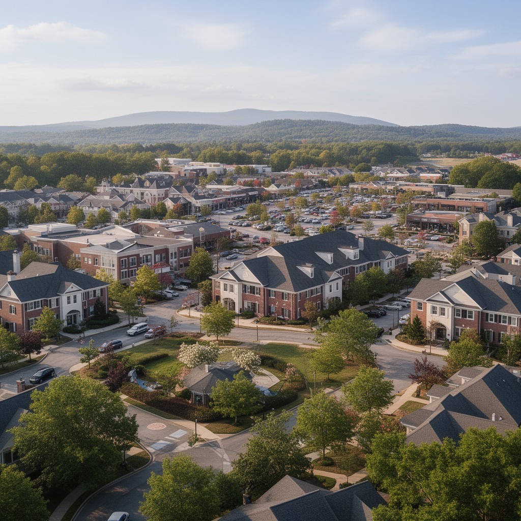 AI-generated illustration of Woodbridge