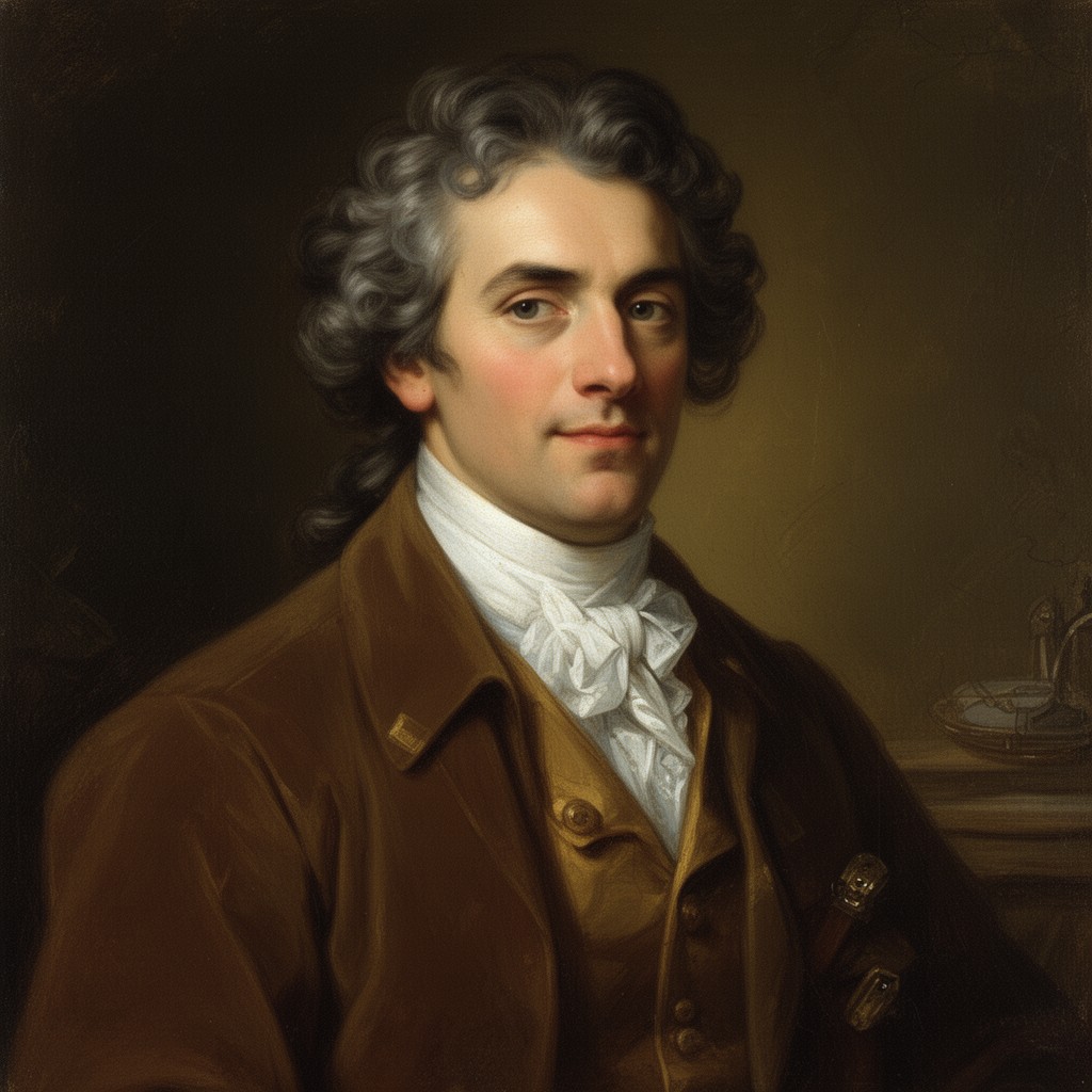 AI-generated illustration of Cesare Beccaria