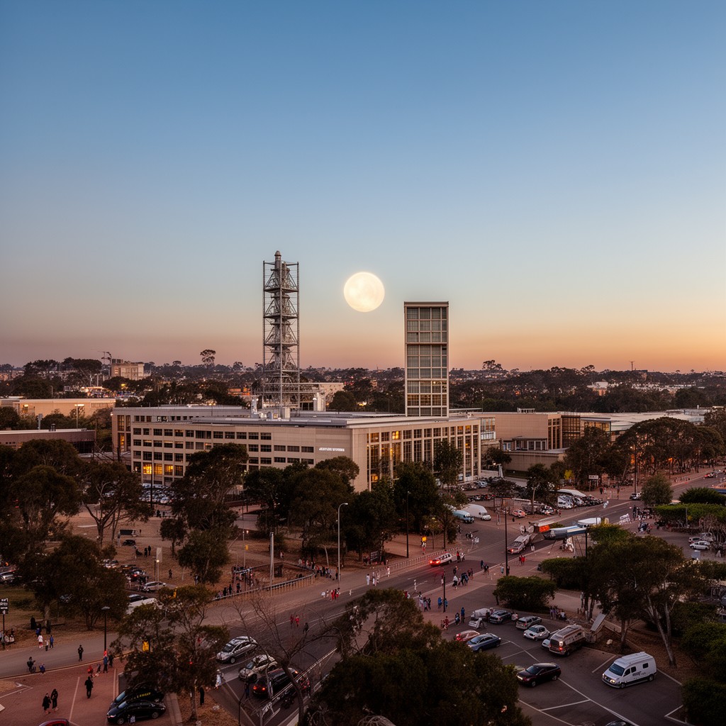 AI-generated illustration of Australian National University