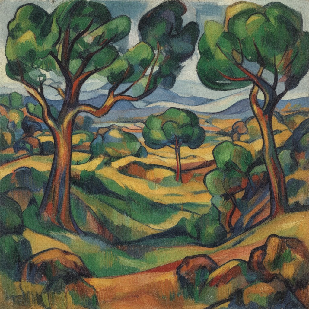 AI-generated illustration of Synthetism