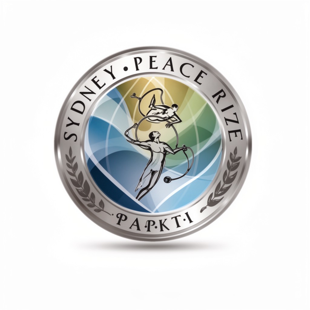 AI-generated illustration of Sydney Peace Prize