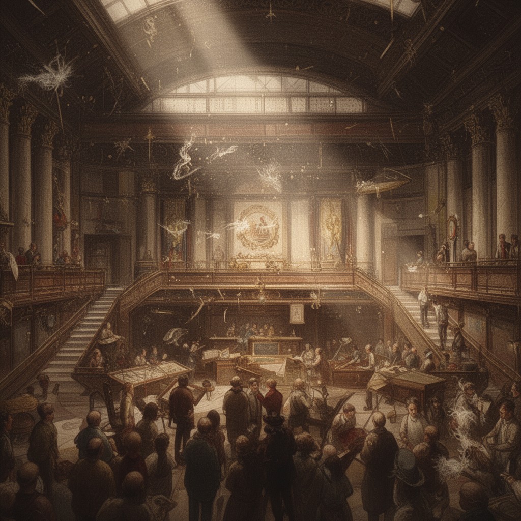 AI-generated illustration of National Convention
