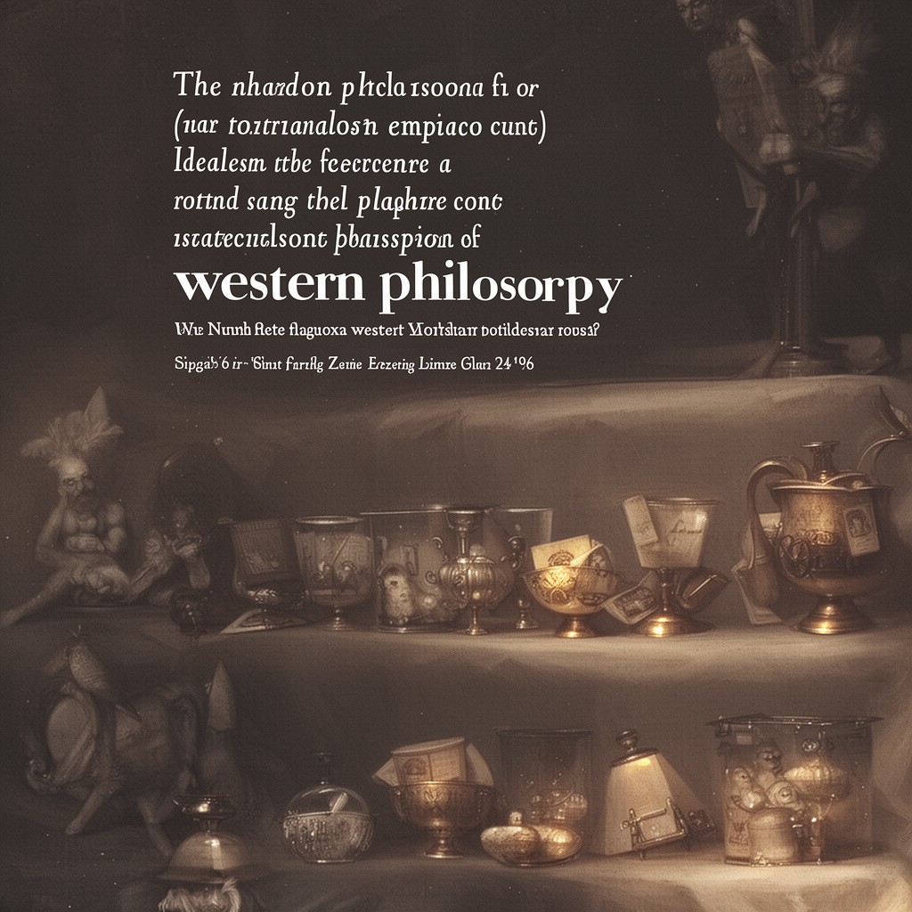 AI-generated illustration of Western philosophy