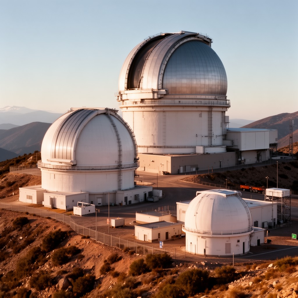 AI-generated illustration of Cerro Tololo Inter-American Observatory