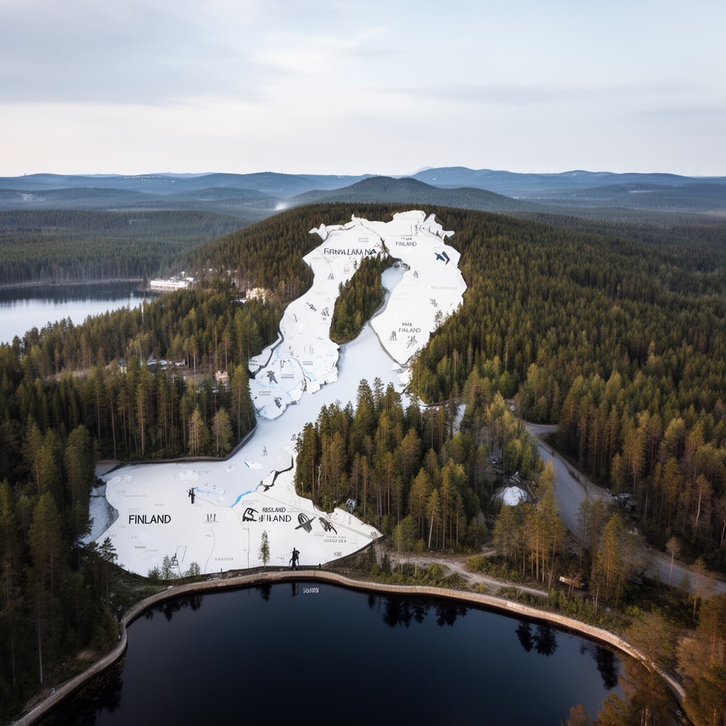 AI-generated illustration of Finland
