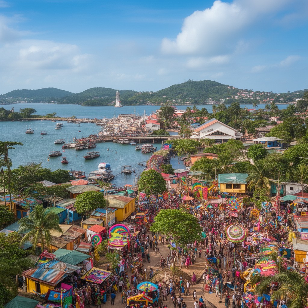AI-generated illustration of Trinidad and Tobago