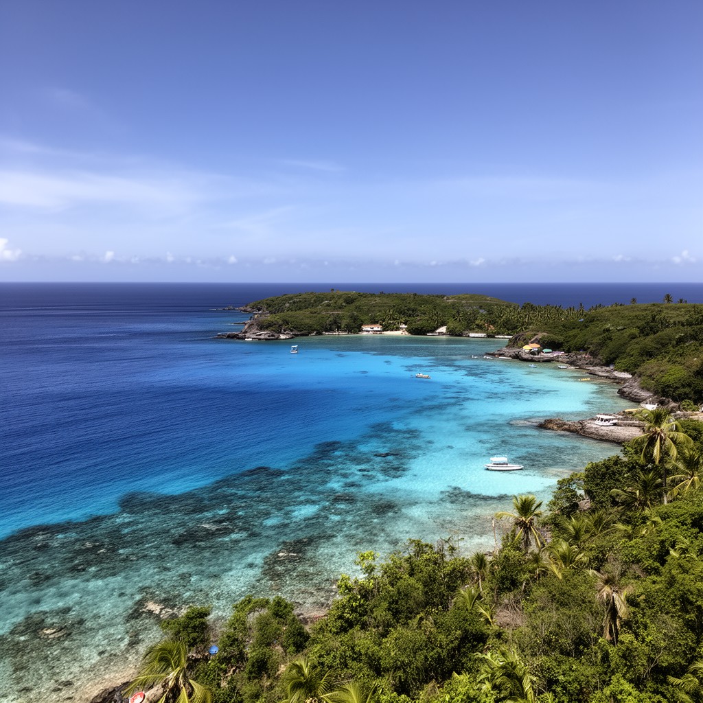AI-generated illustration of Caribbean Sea