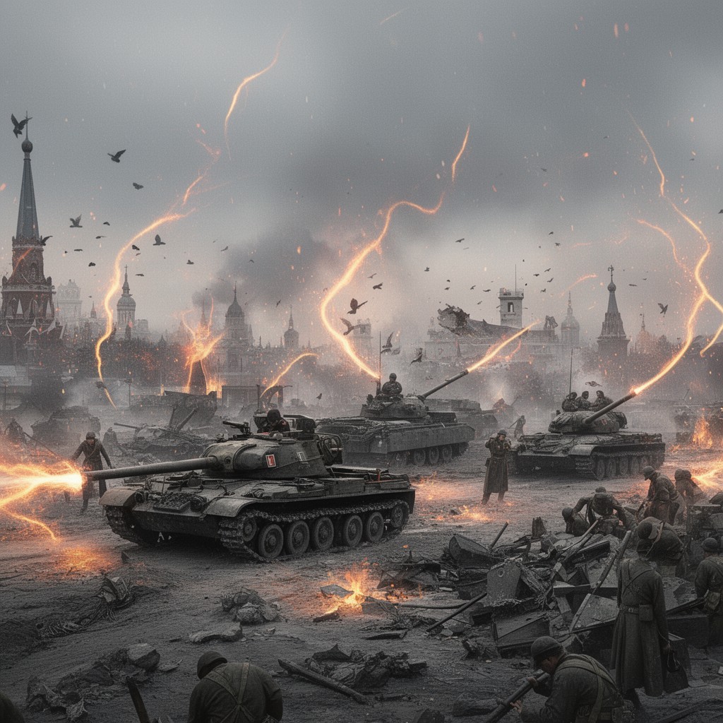 AI-generated illustration of Operation Typhoon