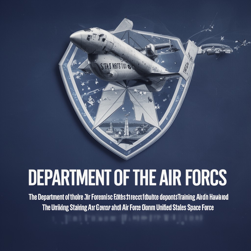AI-generated illustration of Department of the Air Force
