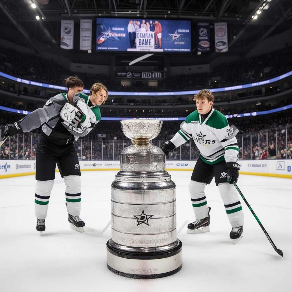 AI-generated illustration of Dallas Stars
