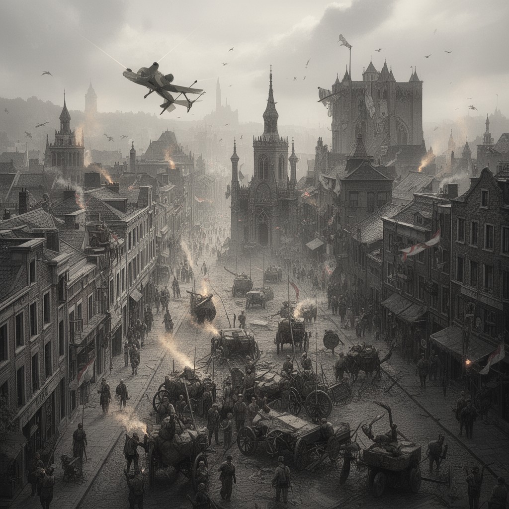 AI-generated illustration of Arnhem