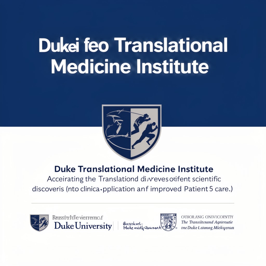 AI-generated illustration of Duke Translational Medicine Institute