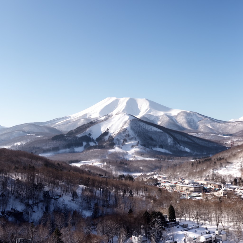 AI-generated illustration of Hokkaido